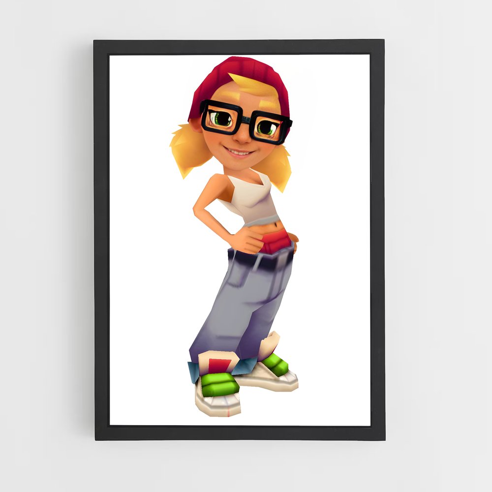 Poster Le Savant des Rues – affiche Subway surfers (vue 2)